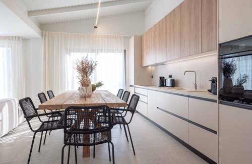 Stavros Villa | Sunset Beach House: Villa, Only 50m From the Beach