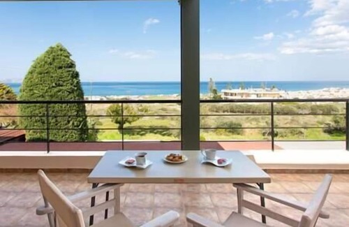 Vathianos Kampos Casa | Sunset Sea View Villa