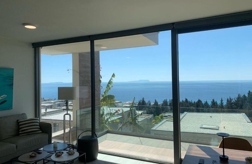 Dhermi Apartamento | Sunset View Apartment, OLEA Residence