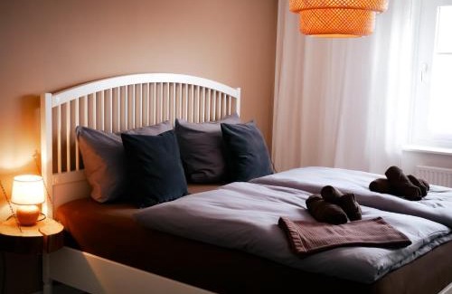 Detmold Apartamento | Sunset View - Design Apartment Hermannsblick, Parkplatz, Balkon