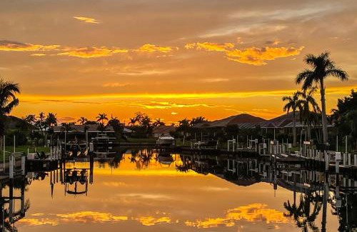 Punta Gorda Casa | Sunset Views and Dock Canal-Front Punta Gorda Home!