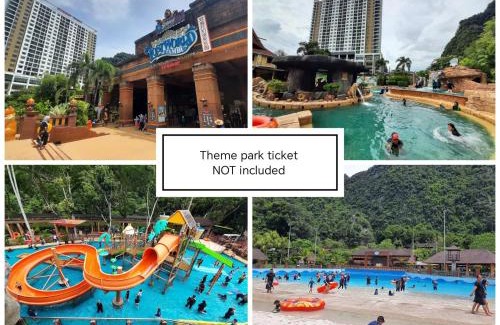 Ulu Kinta Apartamento | Sunway Onsen Theme Park View @Lost World of Tambun