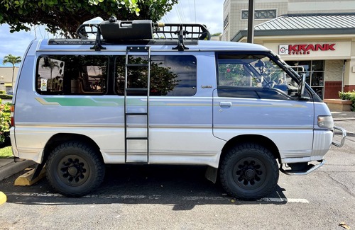 Waihee-Waiehu Casa | Super cool JDM Mitsubishi Delica Camper Van “Dee-Zel”Van life, Best Van on Maui