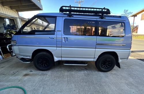 Waihee-Waiehu Casa | Super cool JDM Mitsubishi Delica Camper Van “Dee-Zel”Van life, Best Van on Maui