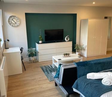Northampton Apartamento | Super-King Bed Studio Apartment in Central Northampton