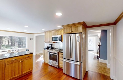 South Dennis Casa | Super Private & QUIET - Bass Riverfront - 100 yards to Beach @ Follins Pond - Firepit