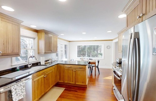 South Dennis Casa | Super Private & QUIET - Bass Riverfront - 100 yards to Beach @ Follins Pond - Firepit