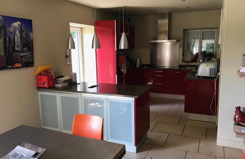 Villers-sur-Mer Casa | EXCELENTE CASA DE 5⭐️ CON PISCINA PRIVADA Y TENIS