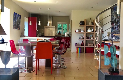 Villers-sur-Mer Casa | EXCELENTE CASA DE 5⭐️ CON PISCINA PRIVADA Y TENIS