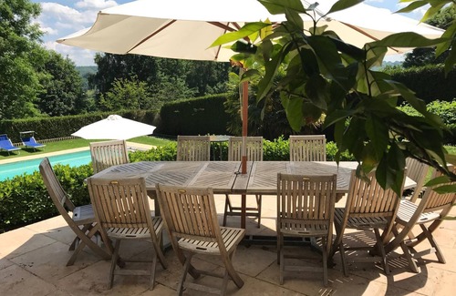 Villers-sur-Mer Casa | EXCELENTE CASA DE 5⭐️ CON PISCINA PRIVADA Y TENIS