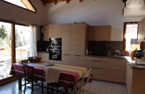Saint-Sorlin-d'Arves Chalet De Esquí | Superb 8-p chalet at the foot of the Sybelles slopes and close to shops