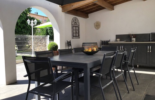 Florensac Villa | Espléndido chalet con piscina a 10 minutos de las playas de Agde y Marseillan
