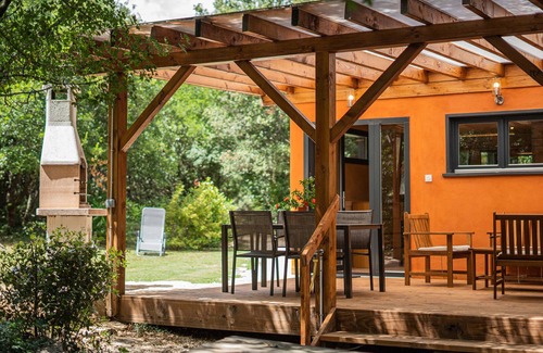 Labastide-de-Virac Cabaña | Magnífica cabaña ecológica a 8 minutos de Vallon (jacuzzi privado opcional)
