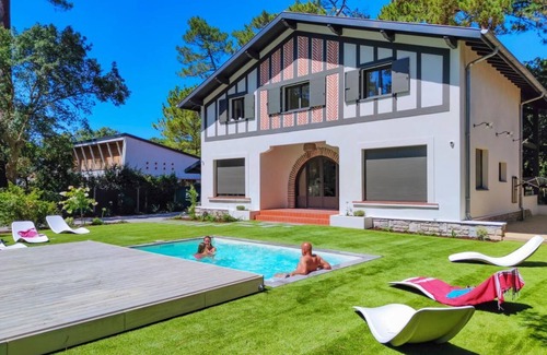 Soorts-Hossegor Villa | SUPERB EXCEPTIONAL VILLA ***** - SWIMMING POOL - Hossegor Lac - 8 people