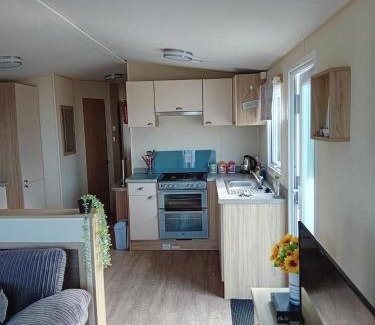 New Quay Chalet De Esquí | Superb position 2 bedroom Caravan Newquay Wales