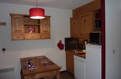 La Rosiere Apartamento | Superb ski-in ski-out studio