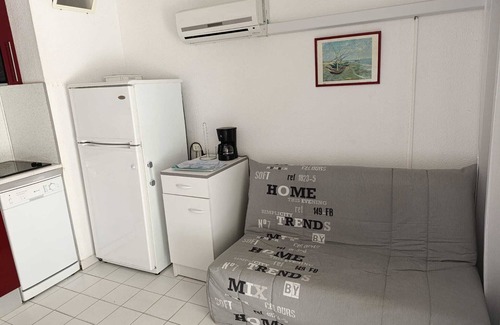 Marseillan Plage Casa | Magnífica cabina de estudio para 4 personas en la RDC