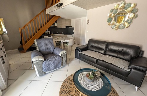 Port-la-Nouvelle Villa | Superb villa T4 con patio, cerca de la playa - 6 Pers. Aparcamiento