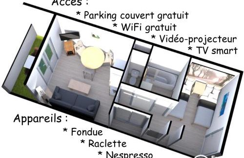 Bergers Apartamento | Superb view+Swim Pool+Smart TV+Netflix+Projector