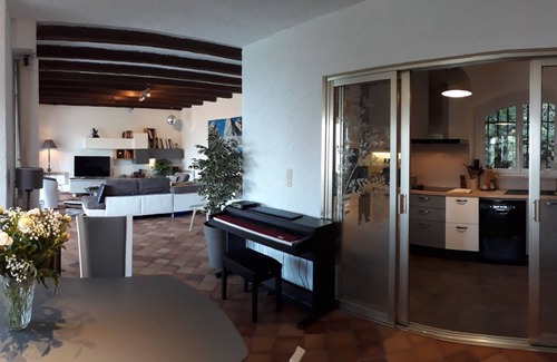 Gairaut Villa | Magnífica villa, piscina de sol, jardín tranquilo y vistas al mar en las alturas de Niza