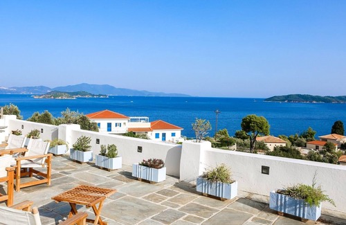 Koukounaries Villa | Magnífica villa con impresionantes vistas
