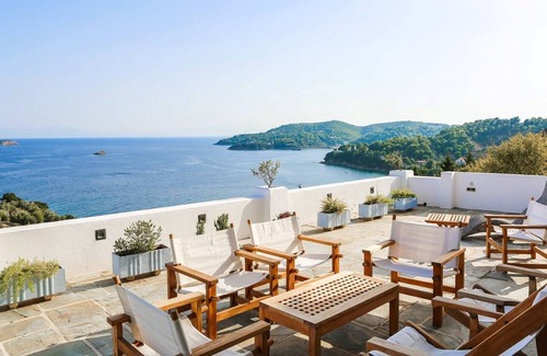 Koukounaries Villa | Magnífica villa con impresionantes vistas