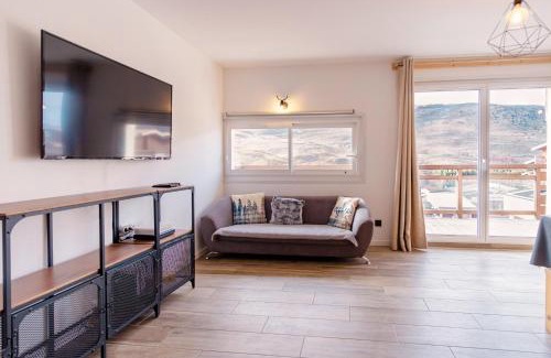 Mont-de-Lans Apartamento | Superbe appart avec sauna, au pied du télésiège, WiFi, babyfoot