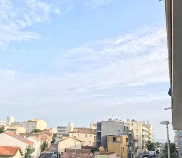Palavas-les-Flots Apartamento | Superbe ! Appart T3 - Vue mer - Garage
