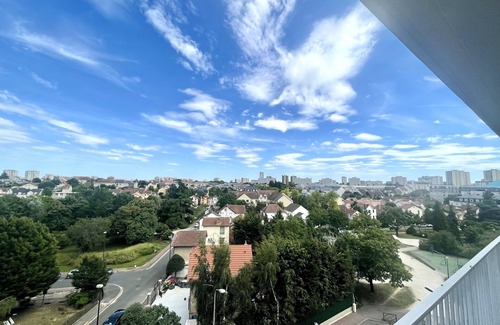 Saint-Gratien Apartamento | Superbe Appartement en Centre-ville, 20 min de Paris, 5 min Denghien
