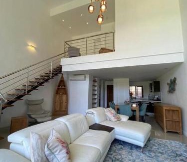 Bain Boeuf Apartamento | Superbe appartement en bord de plage
