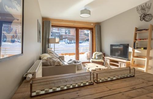 Plagne Centre Apartamento | Superbe appartement 3 pièces - 4 pers, balcon Sud - Au pied des pistes à Plagne Centre - FR-1-351-110