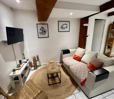 Hyeres City Centre Apartamento | Superbe appartement neuf et cosy en centre ville