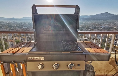 Bonneveine Apartamento | Superbe Appartement Terrasse vue mer et Montagne Proche Plage et Calanques