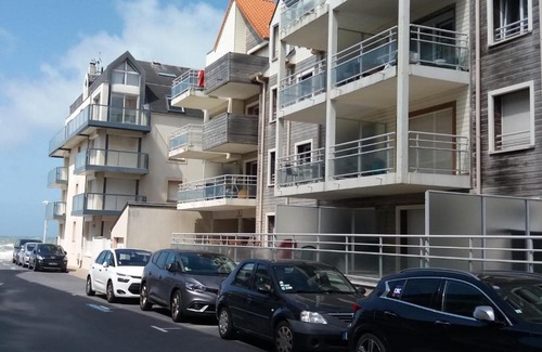 Fort-Mahon-Plage Apartamento | Superbe apt cosy, 50m de la plage, 4 pers, vue côté mer