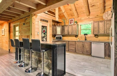 Saint-Raymond Chalet De Esquí | Superbe Chalet en Bois Rond Spa- La Fontaine Rouge