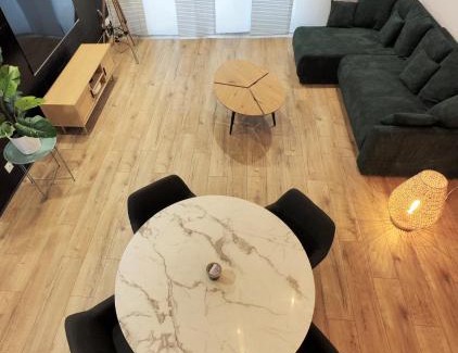 Tonkin Sud Apartamento | Superbe Cosy Duplex Appartement T3 Charpenne Tête D'or avec parking privé gratuit