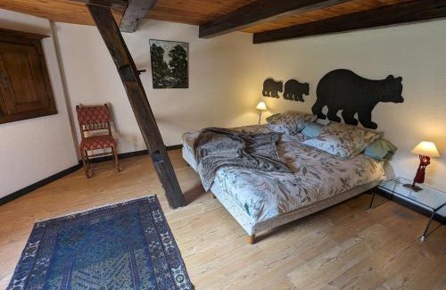 Belmont-sur-Buttant Casa | Superbe Ferme Rénovée avec Cheminée, Wifi, et Jeux Extérieurs près de Gérardmer et Épinal - FR-1-589-28