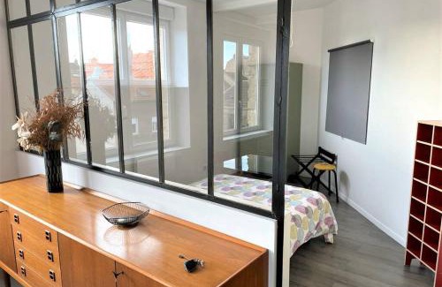 Barbatre Apartamento | Superbe Loft 100m2 Proche Cathédrale avec Parking