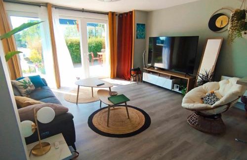 Caudan Apartamento | Superbe T3 terrasse et jardin centre bourg