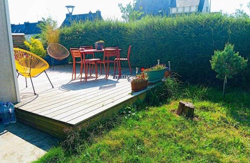 Caudan Apartamento | Superbe T3 terrasse et jardin centre bourg