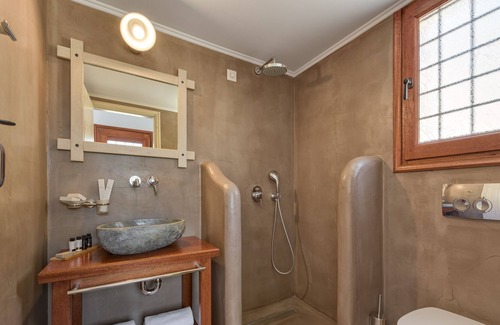 Pedi Apartamento | Apartamento Superior con terraza privada y vistas al mar A, Symi