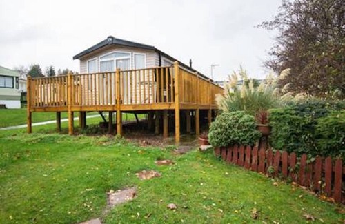 Dunbar Casa | Caravana superior situada en una zona tranquila con terraza exterior