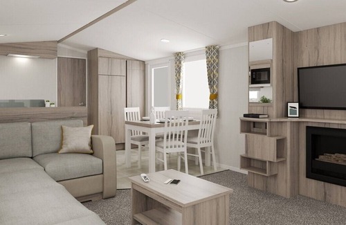 Dunbar Casa | Caravana superior situada en una zona tranquila con terraza exterior