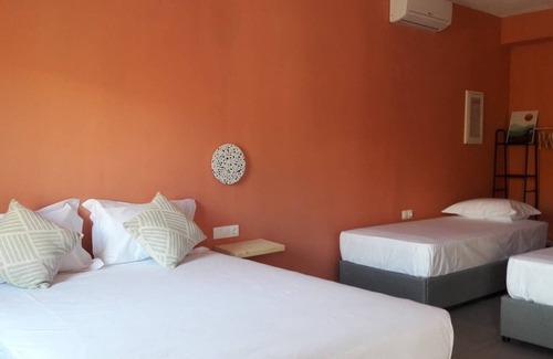 Ano Meria Apartamento | Superior Colorfull Studio with Aegean Sea View