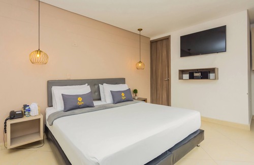 Bello Hotel | Hermosa Habitación con vista a la ciudad en bello