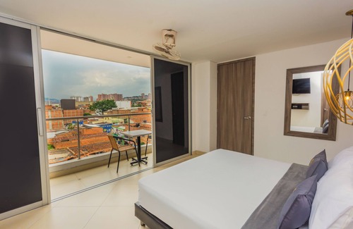 Bello Hotel | Hermosa Habitación con vista a la ciudad en bello