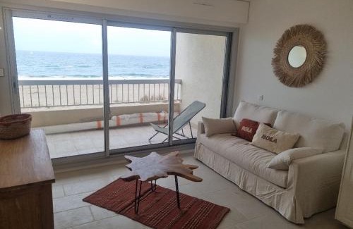 Marseillan Plage Apartamento | Sur la plage avec vue plongeante sur la mer