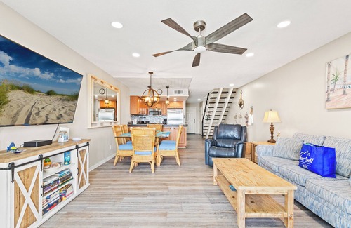 Bel Air Casa | Surf’s Up! Pet-friendly, 2BR 2BA Beachfront Townhouse, Sleeps 8!