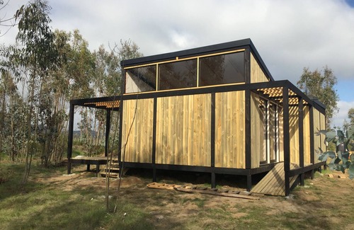Algarrobo Cabina | cabina Sostenible, 2 dormitorios, 2 baños, gran cocina. Cerca de la playa