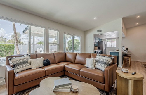 Knoell Scottsdale Casa | SW Boho in N. Scottsdale! Heated Pool w/ Hot Tub + Putt + Firepit + Mt View